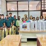 A Donation of 5 Computers were made to the School and another 5 will be donated